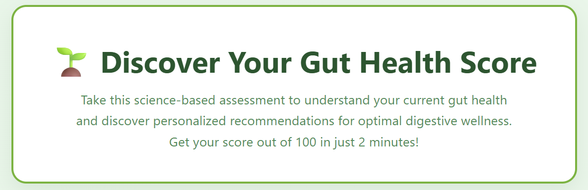 Best Gut Health Quiz: 10 Questions to Discover Your Digestive Score ...