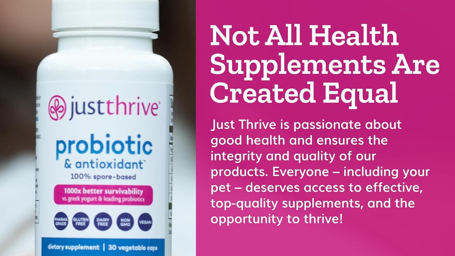 Just Thrive Probiotic Review