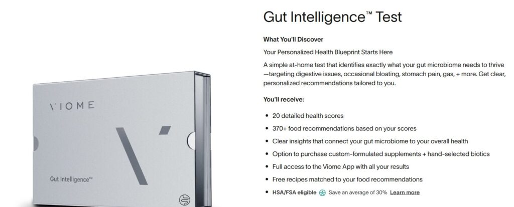 Viome Gut Intelligence Test Reviews