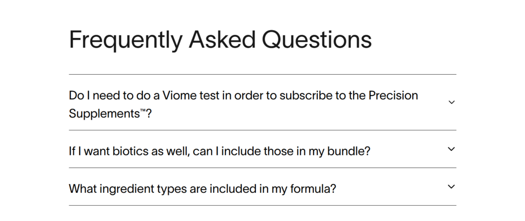 viome supplements review
