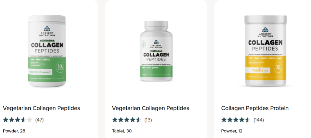 ancient nutrition collagen peptides reviews