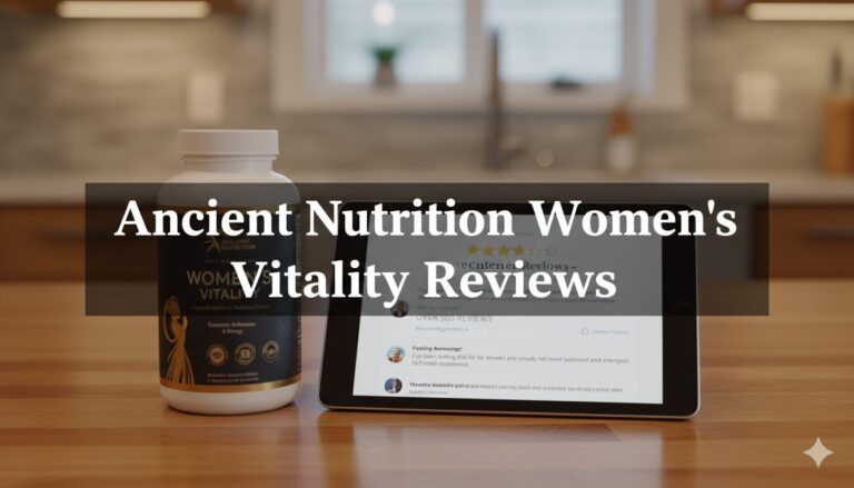 ancient nutrition women's vitality reviews