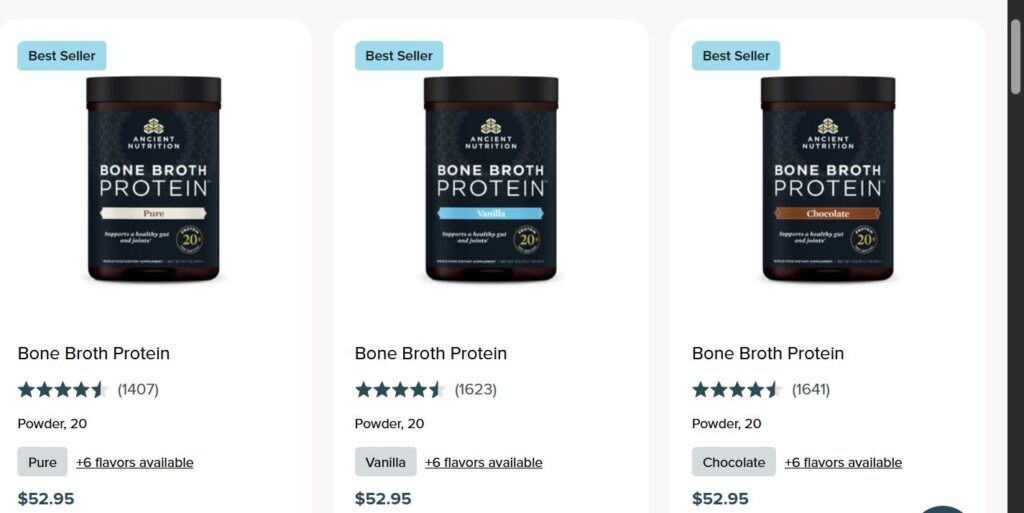 ancient nutrition bone broth protein reviews