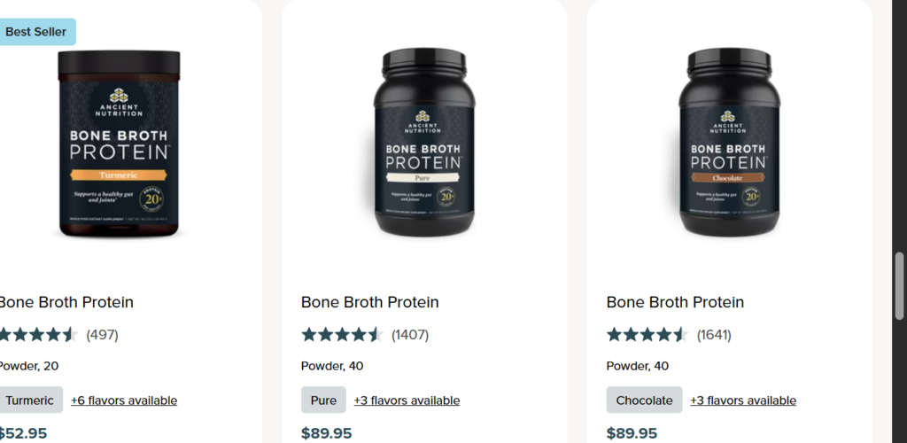ancient nutrition bone broth protein reviews
